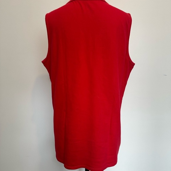 White stag, red short sleeve polo shirt,  pineapple XL EUC - Picture 4 of 8